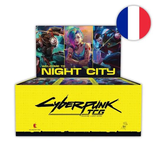 Display Cyberpunk - Boîte de 24 Boosters - Welcome To Night City FR