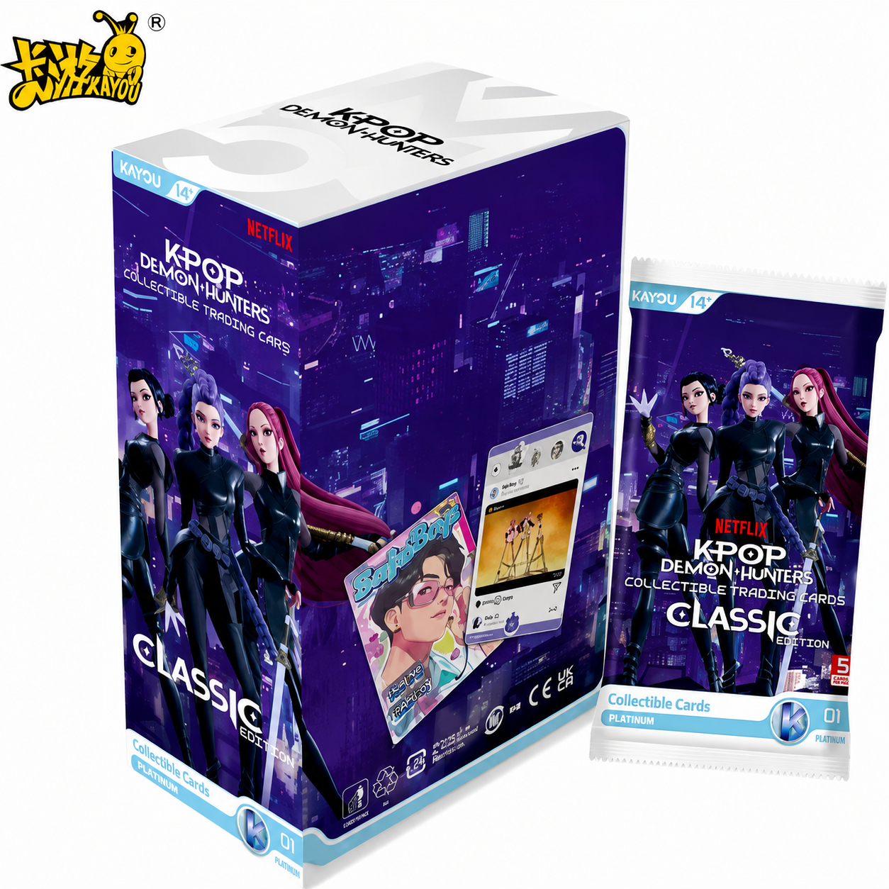Display Kayou K-Pop Demon Hunters - Classic Edition Platinum 01