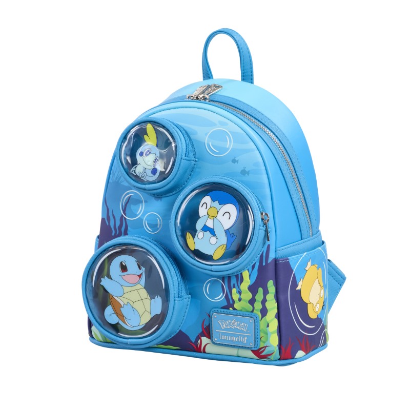 Pokemon Loungefly Sac A Dos Bulles d'eau