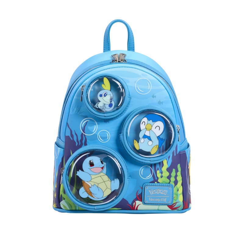 Pokemon Loungefly Sac A Dos Bulles d'eau