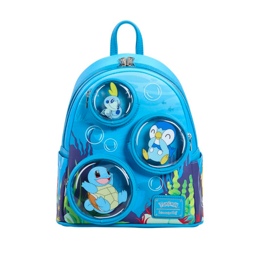 Pokemon Loungefly Sac A Dos Bulles d'eau