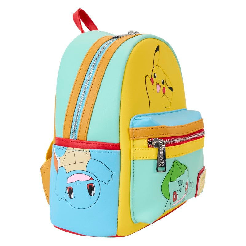 Pokemon Loungefly Sac A Dos Pikachu et Bulbizarre