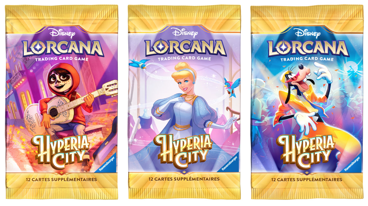 Display Lorcana - Boite de 24 boosters - Chapitre 14 - Hyperia City FR