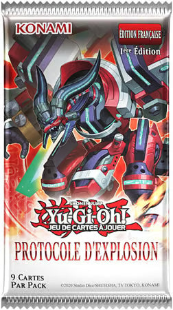 Display Yu-Gi-Oh! de 24 Boosters - Protocole d’Explosion