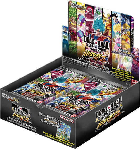 Dragon Ball : Booster Zenkai 10 -HISTORY OF Z- [DBS-B27] Display (24 boosters) FR