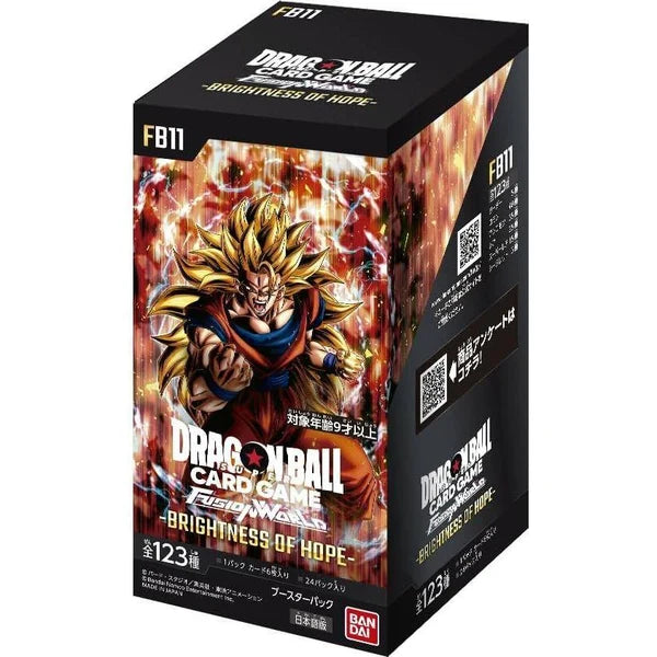 Display Dragon Ball Super Card Game Fusion World FB11 – Brightness of Hope – Japonais