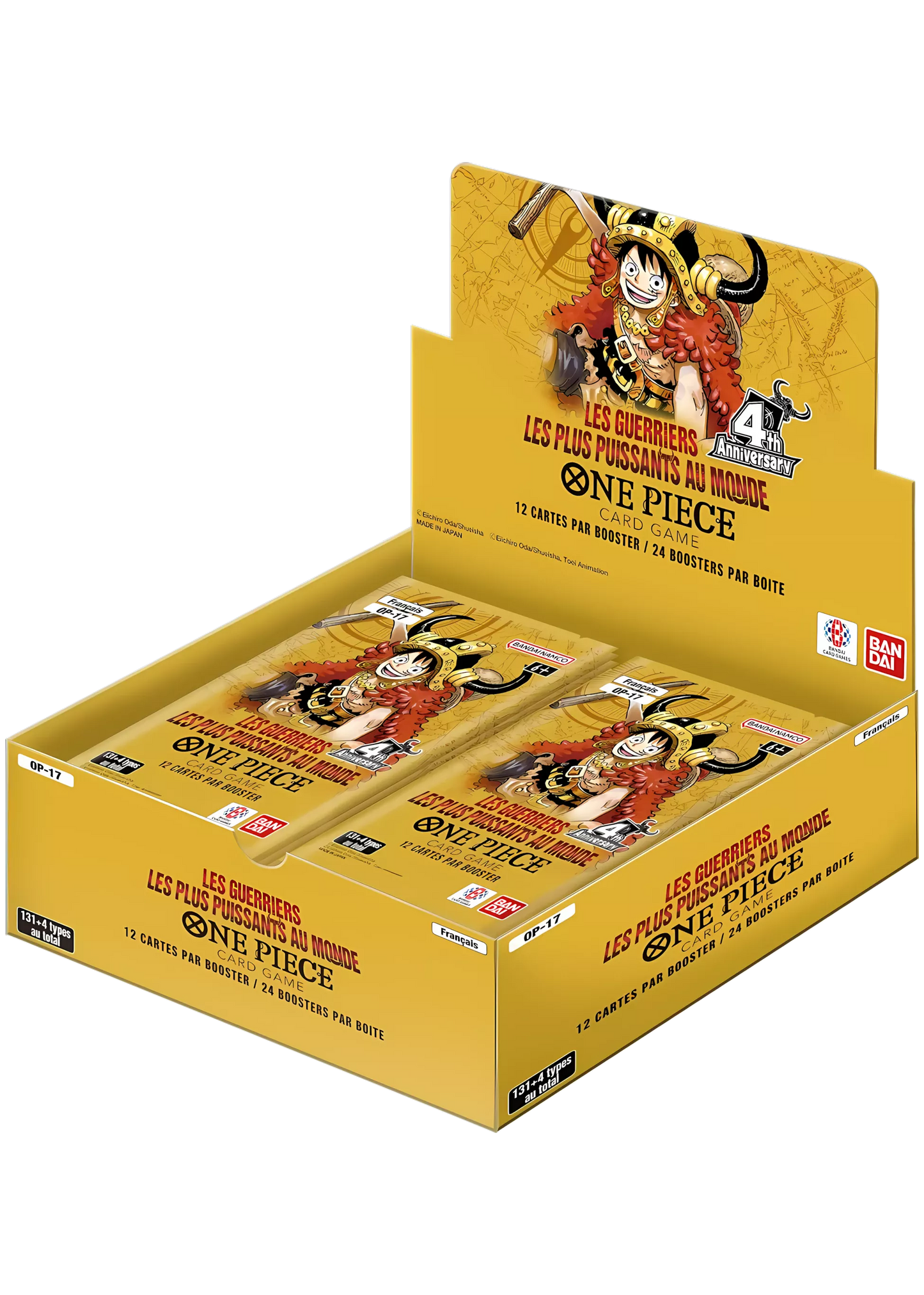 Display One piece OP-17 - Boite de 24 boosters - Français