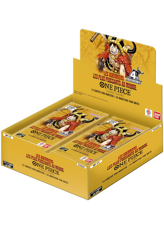 Display One piece OP-17 - Boite de 24 boosters - Français
