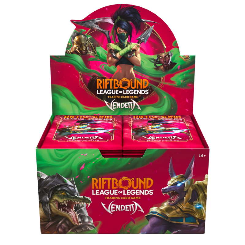 Display de 24 Boosters - Set 4 Vendetta EN - Riftbound: LoL TCG