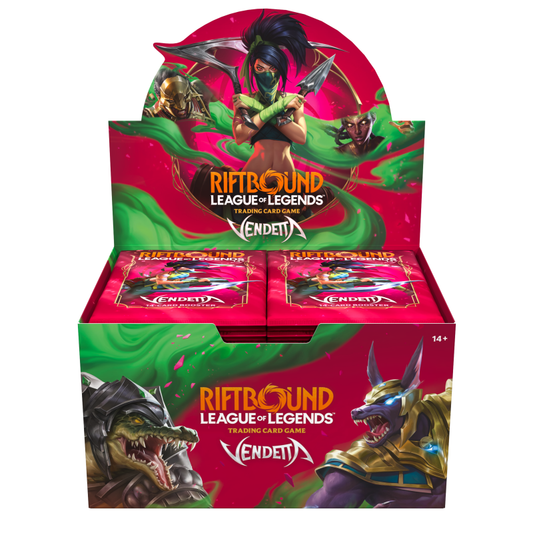 Display de 24 Boosters - Set 4 Vendetta EN - Riftbound: LoL TCG