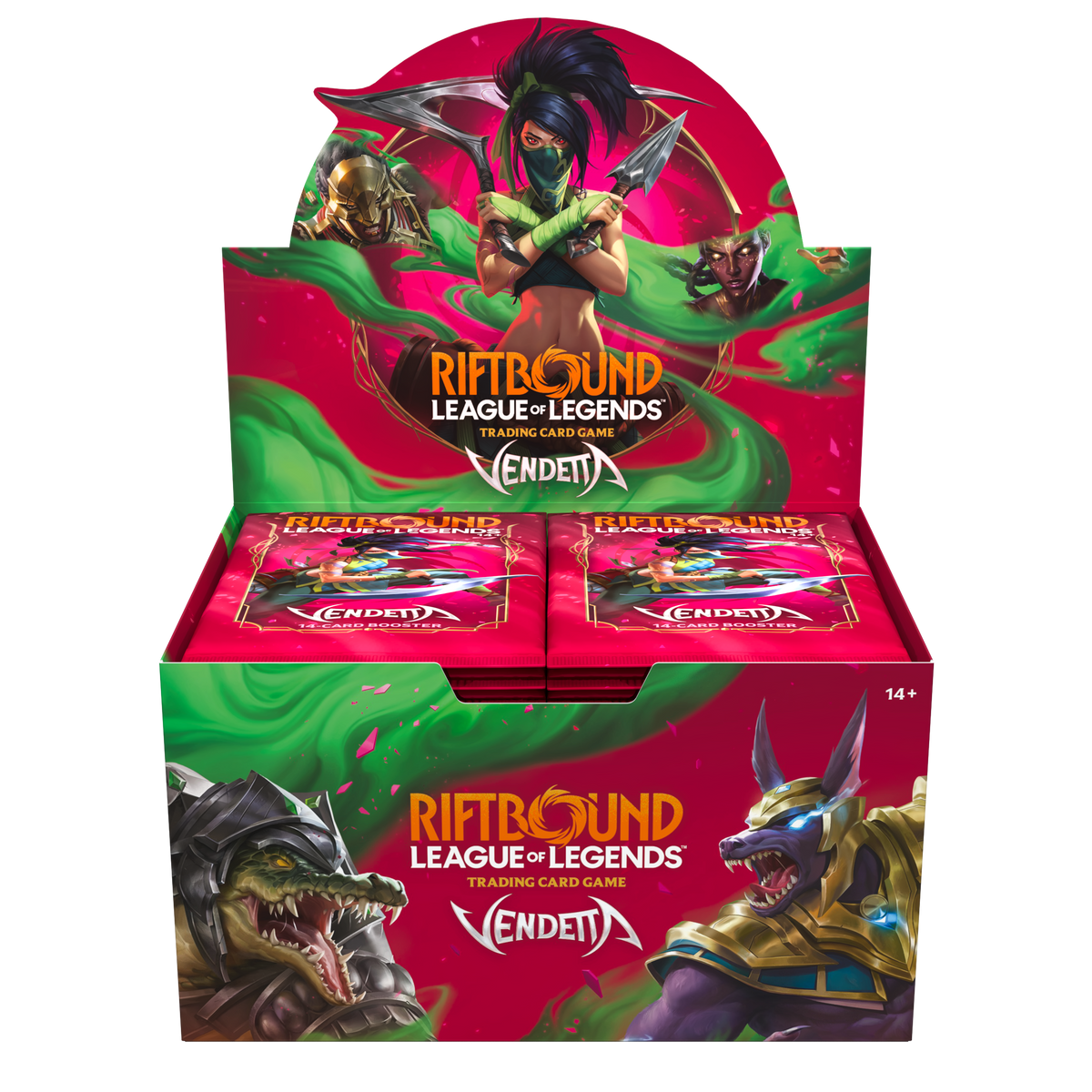Display de 24 boosters - Set 4 Vendetta FR - Riftbound : LoL TCG