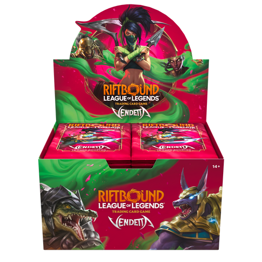 Display de 24 boosters - Set 4 Vendetta FR - Riftbound : LoL TCG