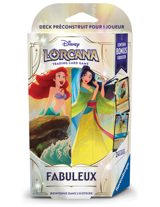 Deck Fabuleux Lorcana le pouvoir des princesses