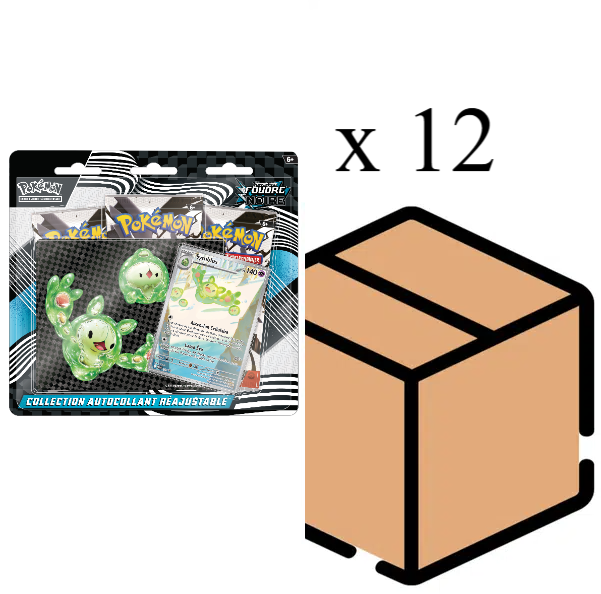 Case x12 Tripack EV10.5 - Foudre Noir