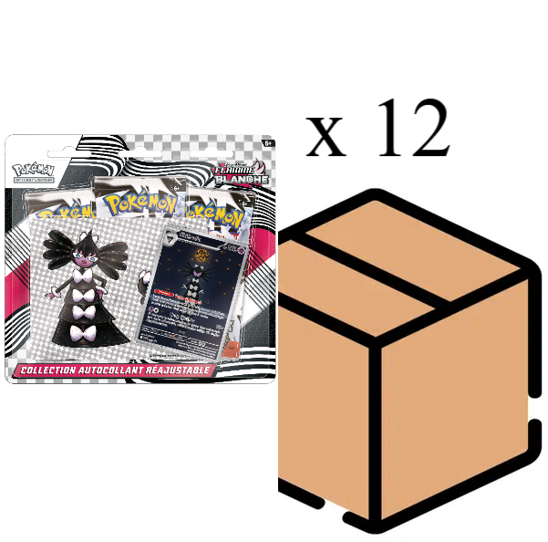 Case x12 Tripack EV10.5 - Flamme Blanche
