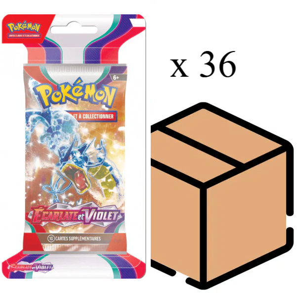 Case Blister EV01 - Ecarlate et Violet