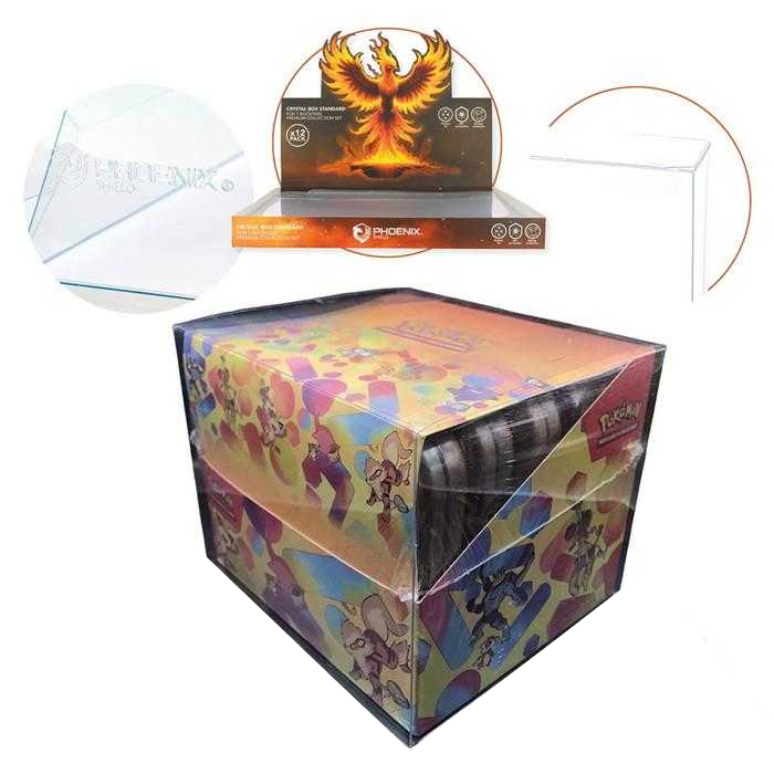 Protection Souple - Mini tin display 10 - Phoenix shield