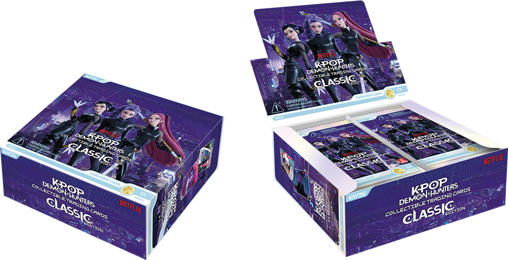 Display Kayou KPop Demon Hunters Classic - Gold serie 1 Boite de 20 boosters