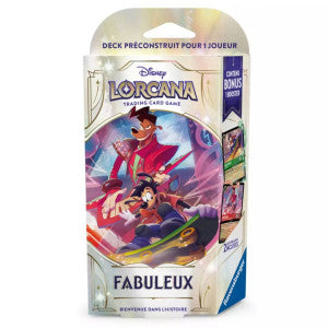 Deck Fabuleux Lorcana tetes d'affiches incontournables