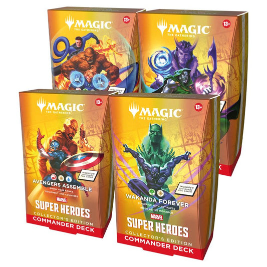 Deck commander MTG - Marvel Super Heros - Collector deck commander EN