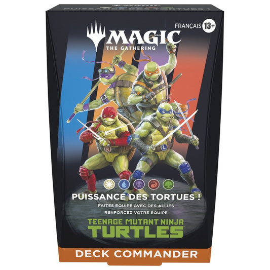 Deck commander Magic - Tortues ninja FR