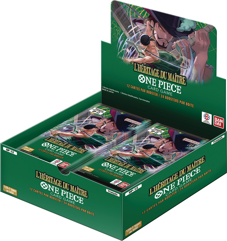Display One piece OP-12 - boite de 24 boosters - Français
