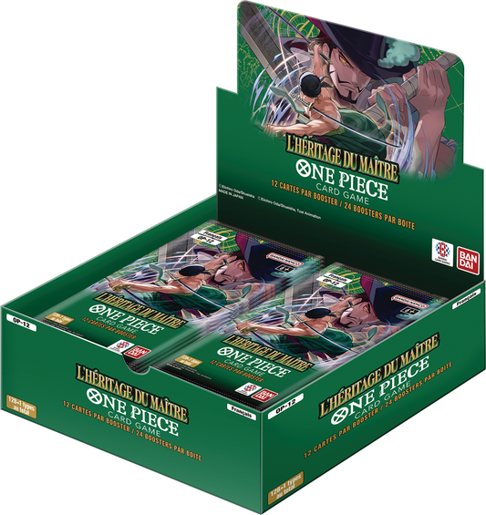 Display One piece OP-12 - boite de 24 boosters - Français