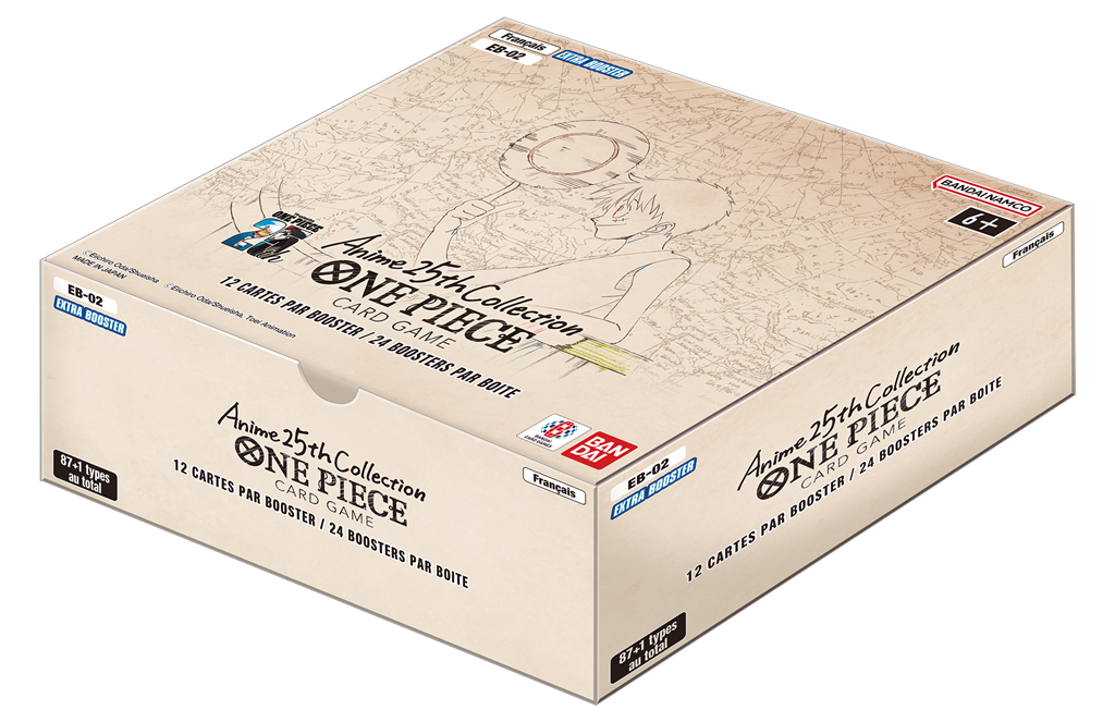 Display One piece EB-02 - boite de 24 boosters - Français
