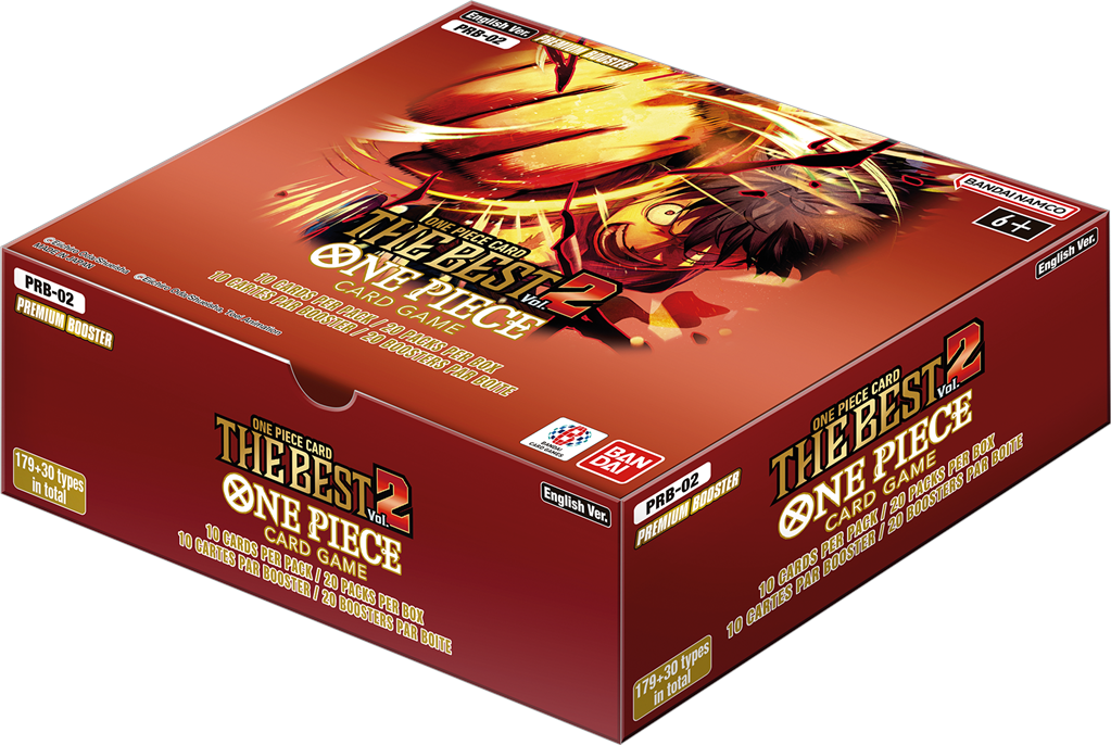 Case 10 Displays One piece PRB-02 - Boite de 20 boosters - Français