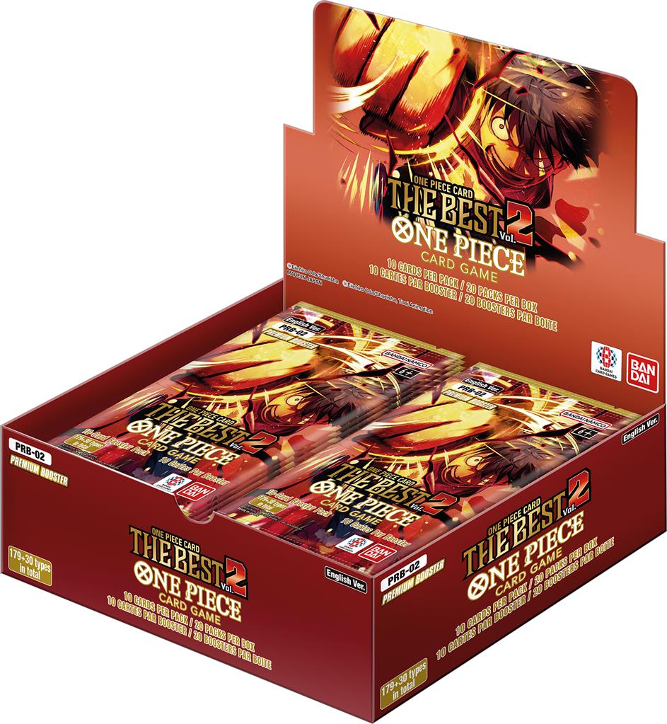 Case 10 Displays One piece PRB-02 - Boite de 20 boosters - Français
