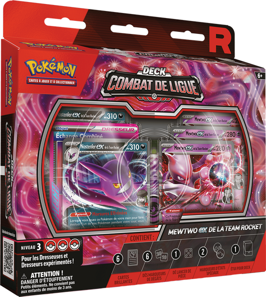 Deck combat de ligue - Mewtwo ex de la team rocket