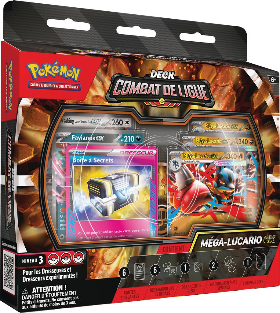 Deck combat de ligue - Méga-Lucario