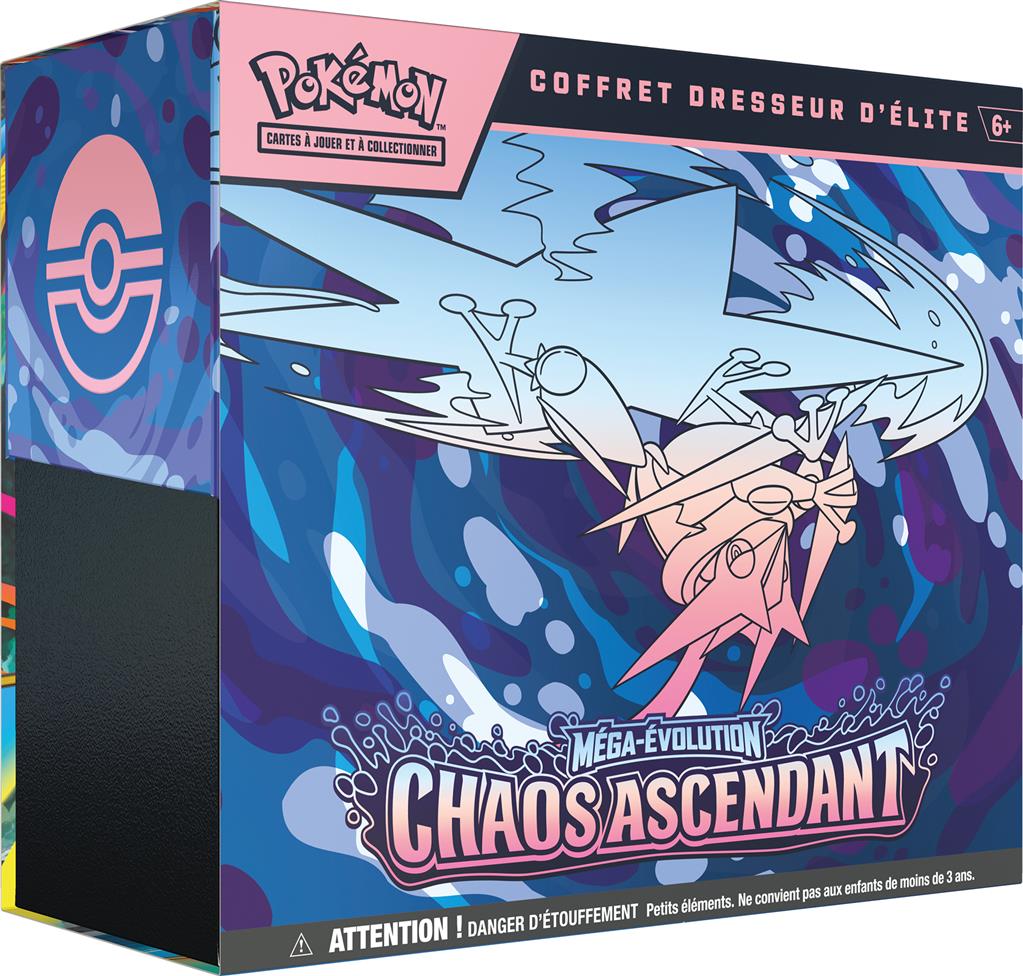 Coffret Pokémon Dresseur d'élite - ME04 - Chaos Ascendant