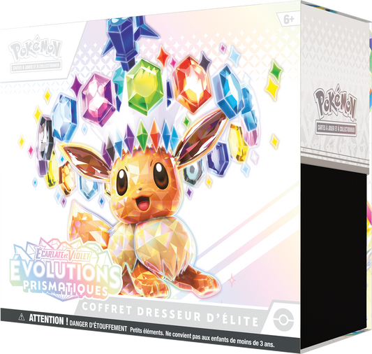 Coffret Pokémon Dresseur d'Élite - EV8.5 - Évolutions Prismatiques