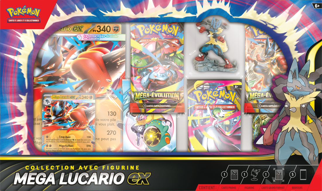 Coffret collection premium - Mega Lucario ex