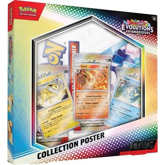 Coffret Pokémon Poster - Évolution prismatique EV 8.5
