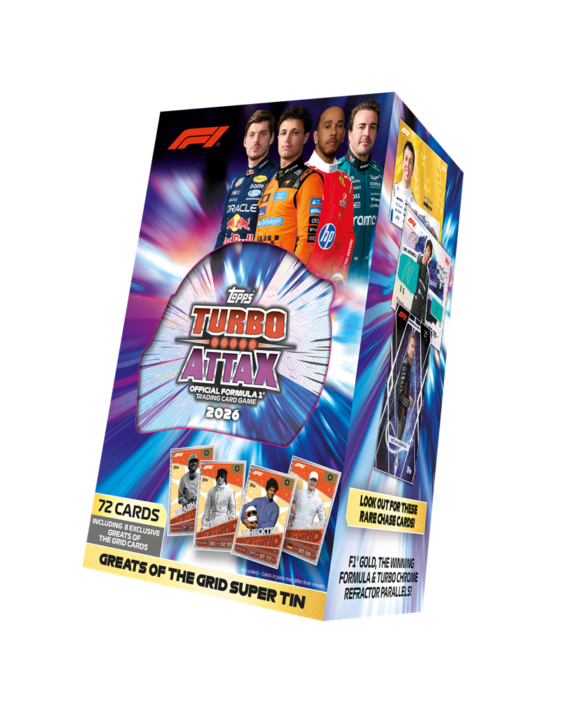 Topps - F1 Turbo Attax 26/27 - Super tins
