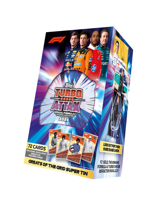 Topps - F1 Turbo Attax 26/27 - Super tins