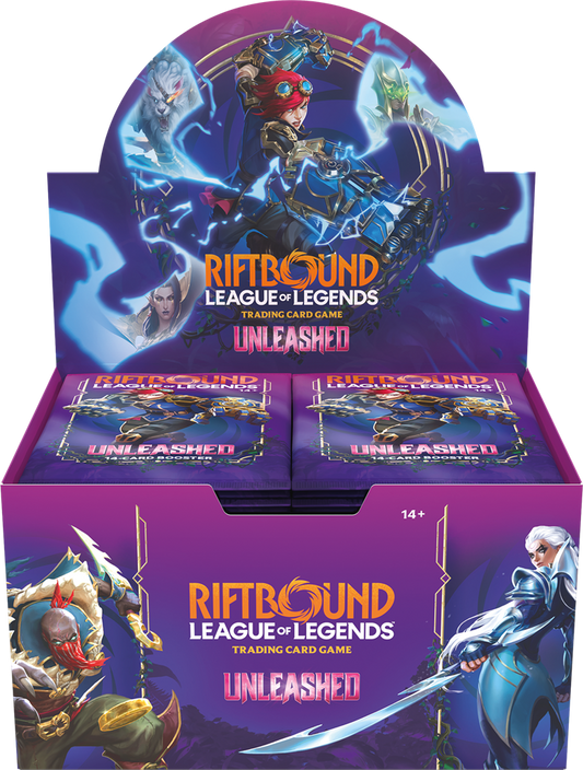 Display de 24 Boosters - Set 3 Unleashed EN - Riftbound: LoL TCG