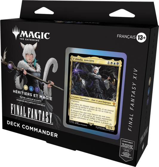 Deck commander Magic - Final Fantasy Héritiers et magie Y'shtola FR