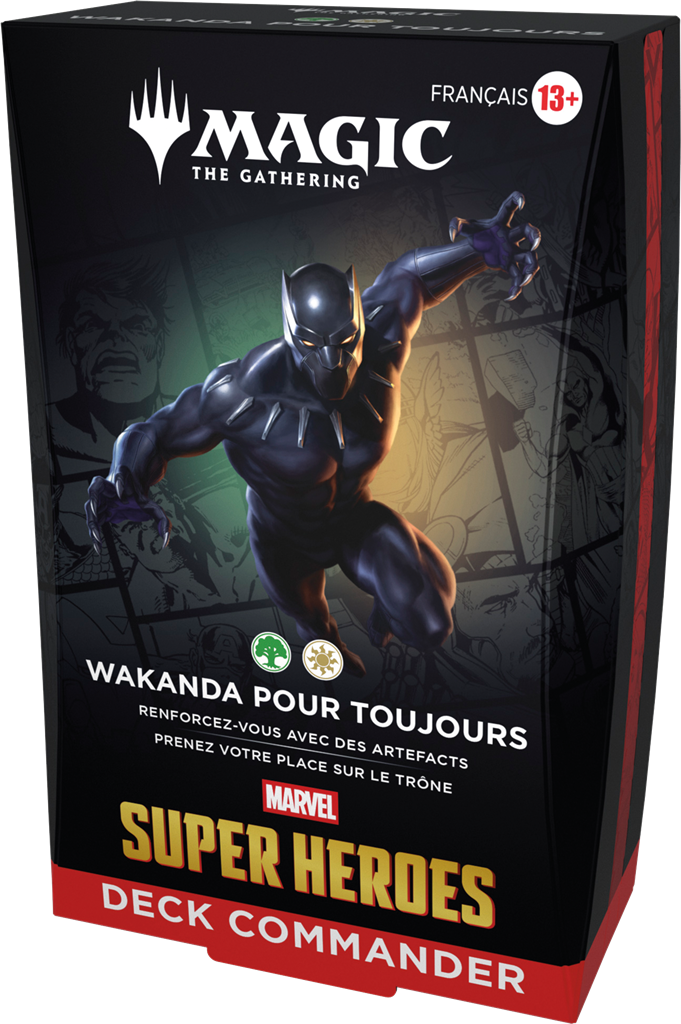 Deck commander MTG - Marvel Super Heros - Deck commander FR