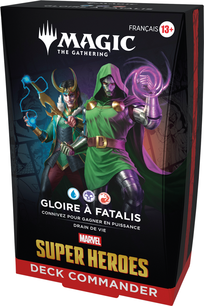 Deck commander MTG - Marvel Super Heros - Deck commander FR